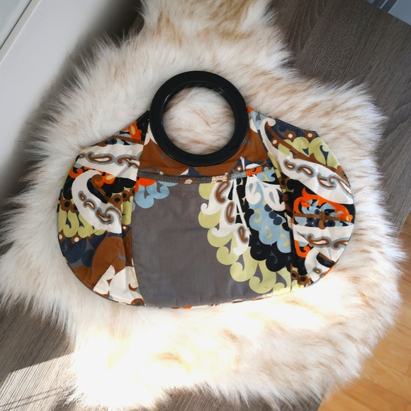 JCrew lovely bag with comfy plastic handle - Picture 1 of 7